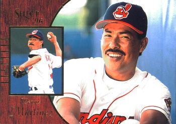 #142 Dennis Martinez - Cleveland Indians - 1996 Select Baseball