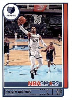 #142 Dillon Brooks - Memphis Grizzlies - 2021-22 Hoops Basketball