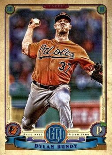 #142 Dylan Bundy - Baltimore Orioles - 2019 Topps Gypsy Queen Baseball