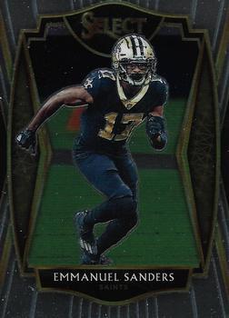#142 Emmanuel Sanders - New Orleans Saints - 2020 Panini Select Football