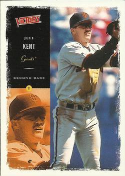 #142 Jeff Kent - San Francisco Giants - 2000 Upper Deck Victory Baseball