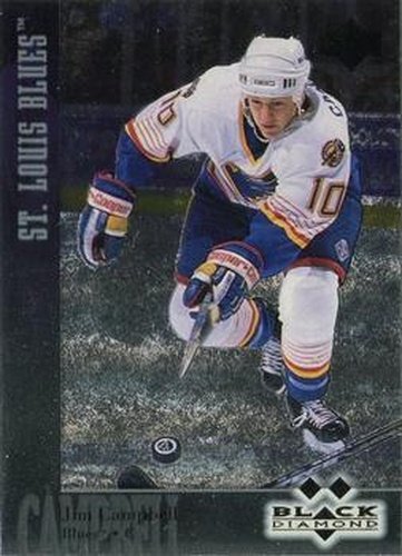 #142 Jim Campbell - St. Louis Blues - 1996-97 Upper Deck Black Diamond Hockey