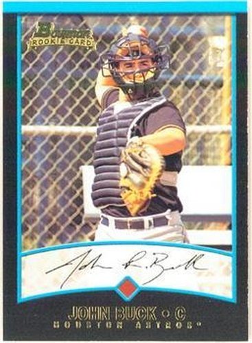 #142 John Buck - Houston Astros - 2001 Bowman Baseball