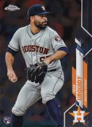 #142 Jose Urquidy - Houston Astros - 2020 Topps Chrome Baseball