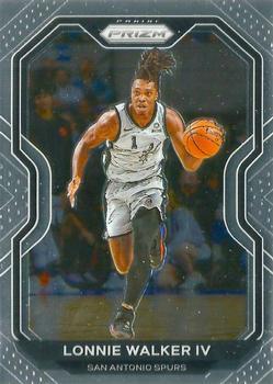 #142 Lonnie Walker IV - San Antonio Spurs - 2020-21 Panini Prizm Basketball