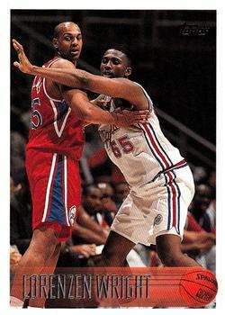 #142 Lorenzen Wright - Los Angeles Clippers - 1996-97 Topps Basketball