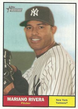 #142 Mariano Rivera - New York Yankees - 2010 Topps Heritage Baseball