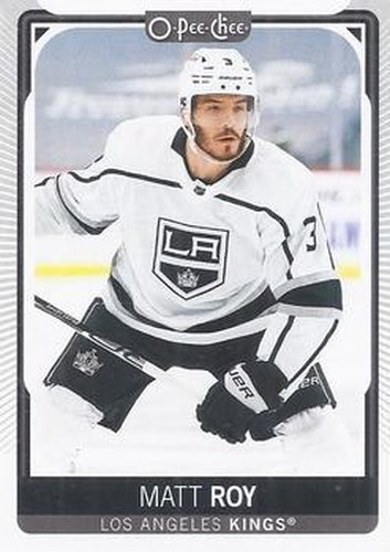 #142 Matt Roy - Los Angeles Kings - 2021-22 O-Pee-Chee Hockey