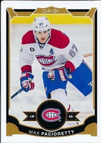 #142 Max Pacioretty - Montreal Canadiens - 2015-16 O-Pee-Chee Hockey