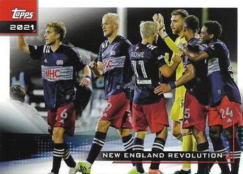 #142 New England Revolution - New England Revolution - 2021 Topps MLS Soccer