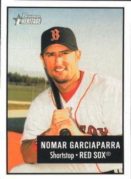 #142 Nomar Garciaparra - Boston Red Sox - 2003 Bowman Heritage Baseball