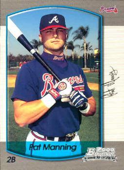 #142 Pat Manning - Atlanta Braves - 2000 Bowman Baseball