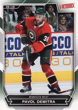 #142 Pavol Demitra - Minnesota Wild - 2007-08 Upper Deck Victory Hockey