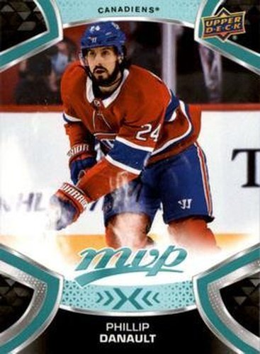 #142 Phillip Danault - Montreal Canadiens - 2021-22 Upper Deck MVP Hockey