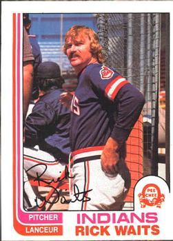 #142 Rick Waits - Cleveland Indians - 1982 O-Pee-Chee Baseball