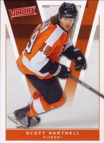 #142 Scott Hartnell - Philadelphia Flyers - 2010-11 Upper Deck Victory Hockey