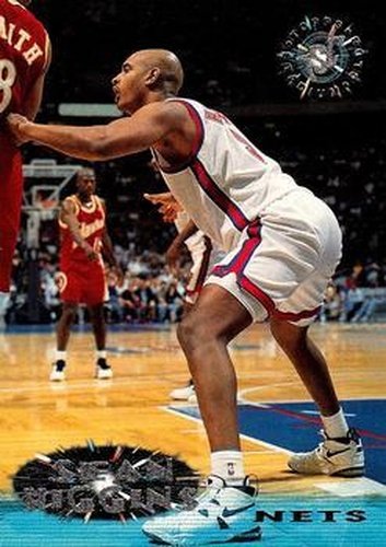 #142 Sean Higgins - New Jersey Nets - 1995-96 Stadium Club Basketball
