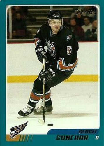 #142 Sergei Gonchar - Washington Capitals - 2003-04 O-Pee-Chee Hockey