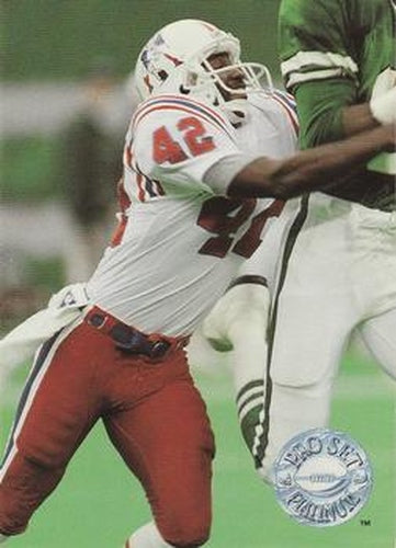 #142 Ronnie Lippett - New England Patriots - 1991 Pro Set Platinum Football