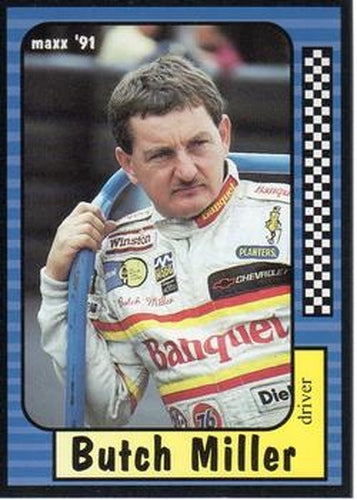 #142 Butch Miller - Travis Carter Enterprises - 1991 Maxx Racing