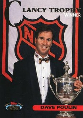#142 Dave Poulin - Washington Capitals - 1993-94 Stadium Club Hockey