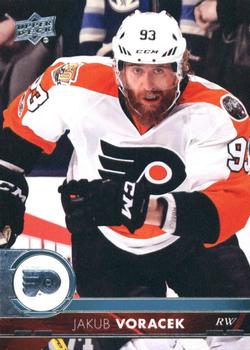 #142 Jakub Voracek - Philadelphia Flyers - 2017-18 Upper Deck Hockey