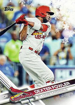 #HMW142 Dexter Fowler - St. Louis Cardinals - 2017 Topps Holiday Baseball