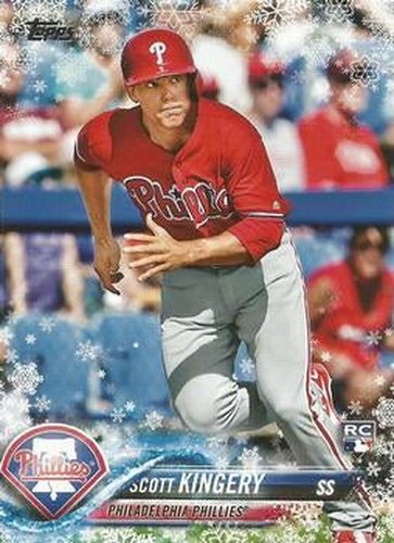 #HMW142 Scott Kingery - Philadelphia Phillies - 2018 Topps Holiday Baseball