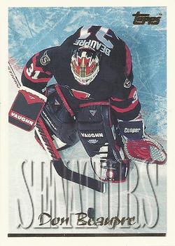 #142 Don Beaupre - Ottawa Senators - 1995-96 Topps Hockey