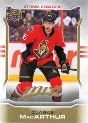 #142 Clarke MacArthur - Ottawa Senators - 2014-15 Upper Deck MVP Hockey