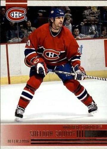 #142 Sheldon Souray - Montreal Canadiens - 2004-05 Pacific Hockey