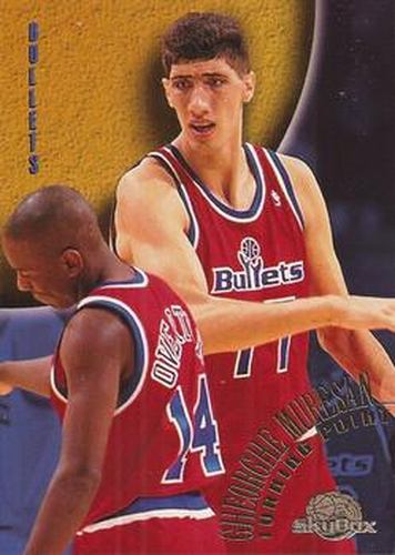#142 Gheorghe Muresan - Washington Bullets - 1995-96 SkyBox Premium Basketball