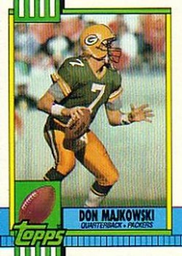 #142 Don Majkowski - Green Bay Packers - 1990 Topps Football