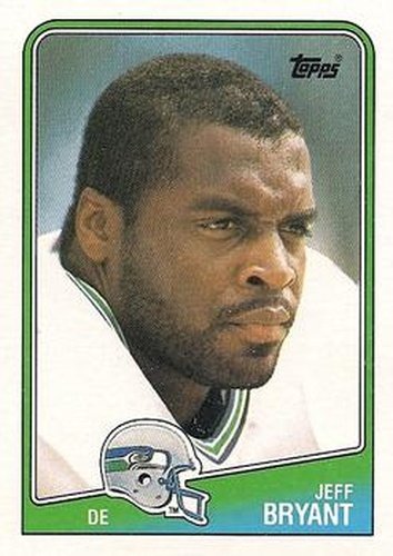 #142 Jeff Bryant - Seattle Seahawks - 1988 Topps Football