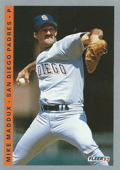 #142 Mike Maddux - San Diego Padres - 1993 Fleer Baseball