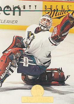 #142 Guy Hebert - Anaheim Mighty Ducks - 1994-95 Leaf Hockey