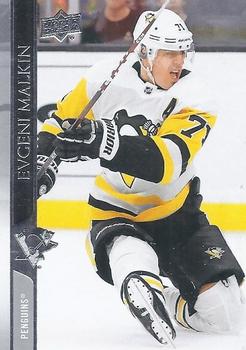 #142 Evgeni Malkin - Pittsburgh Penguins - 2020-21 Upper Deck Hockey