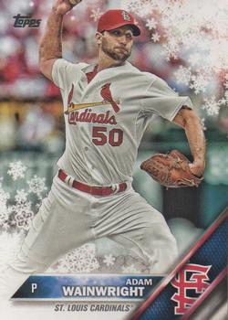 #HMW143 Adam Wainwright - St. Louis Cardinals - 2016 Topps Holiday Baseball