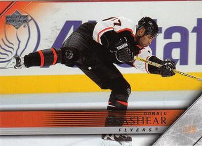 #143 Donald Brashear - Philadelphia Flyers - 2005-06 Upper Deck Hockey