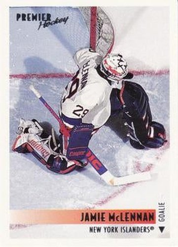 #143 Jamie McLennan - New York Islanders - 1994-95 O-Pee-Chee Premier Hockey