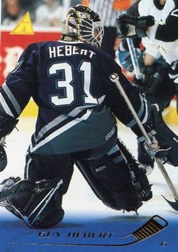 #143 Guy Hebert - Anaheim Mighty Ducks - 1995-96 Pinnacle Hockey