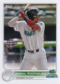 #PD-143 Gabriel Rodriguez - Lynchburg Hillcats - 2022 Topps Pro Debut Baseball