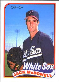#143 Jack McDowell - Chicago White Sox - 1989 O-Pee-Chee Baseball