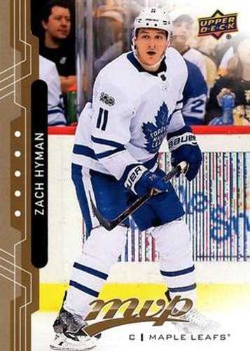 #143 Zach Hyman - Toronto Maple Leafs - 2018-19 Upper Deck MVP Hockey