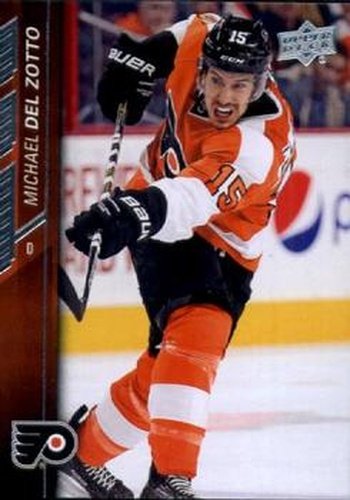 #143 Michael Del Zotto - Philadelphia Flyers - 2015-16 Upper Deck Hockey