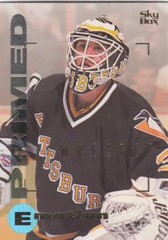 #143 Ken Wregget - Pittsburgh Penguins - 1995-96 SkyBox E-Motion Hockey
