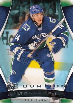 #143 Alexandre Burrows - Vancouver Canucks - 2009-10 Upper Deck Ovation Hockey