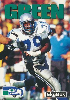 #143 Jacob Green - Seattle Seahawks - 1992 SkyBox Impact Football