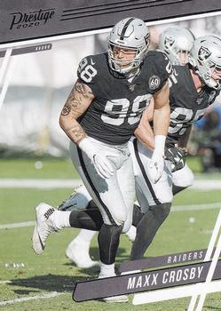 #143 Maxx Crosby - Las Vegas Raiders - 2020 Panini Prestige Football