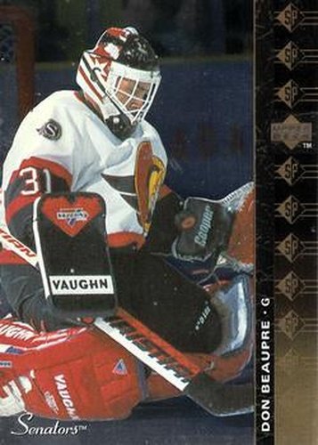 #SP-143 Don Beaupre - Ottawa Senators - 1994-95 Upper Deck Hockey - SP